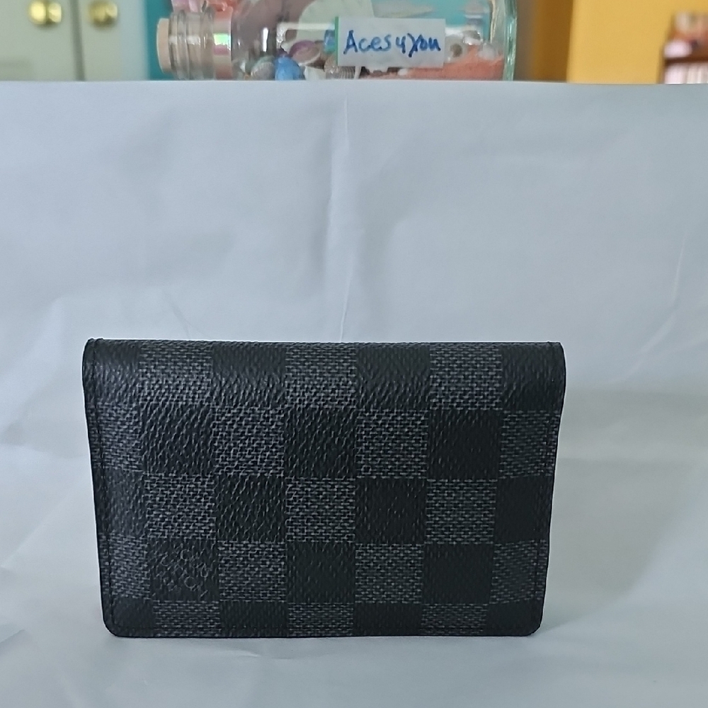 Louis Vuitton Damier Ebene Wallet Compact Design